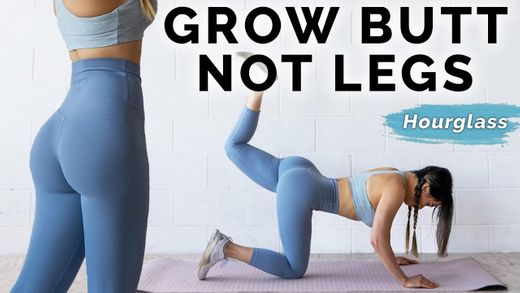Butt Workout - Grow Booty NOT Thighs - YouTube