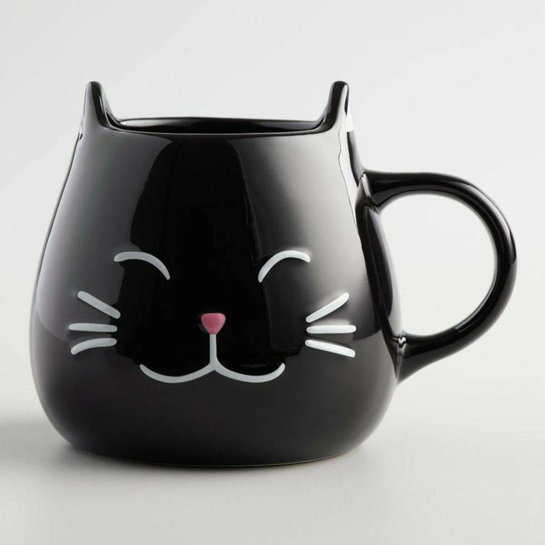 Moda Caneca Black cat Mugs 