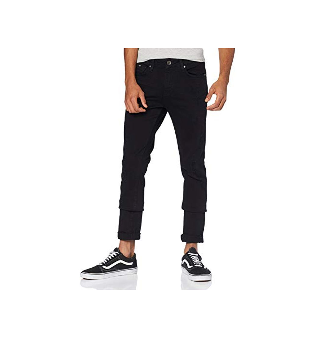 Products Gas Jeans Sax Zip Vaqueros Skinny, Negro