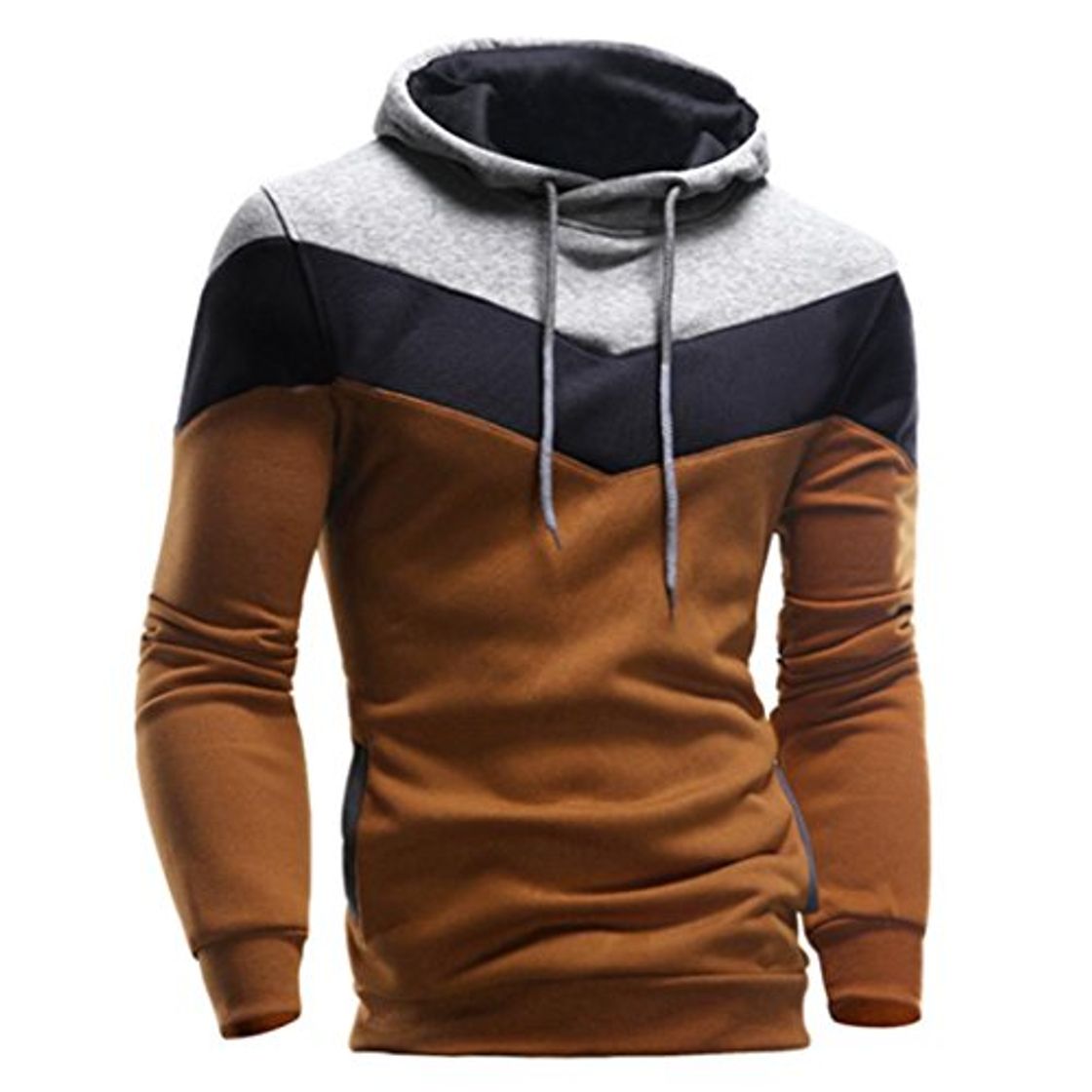 Lugar Sudaderas Hombre,Xinan Bohemia Retro Invierno Hoodie de Manga Larga Ropa para Hombres