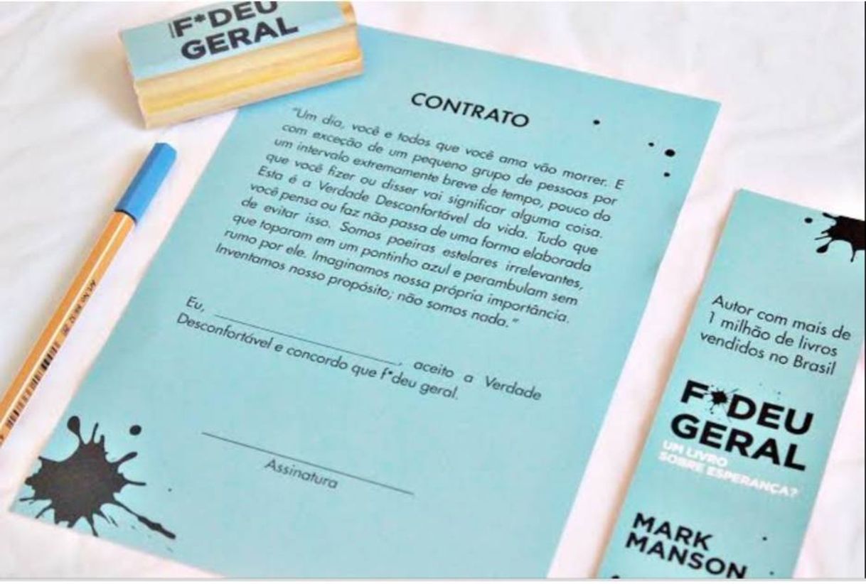 Libro F*deu Geral. Um Livro Sobre Esperança?