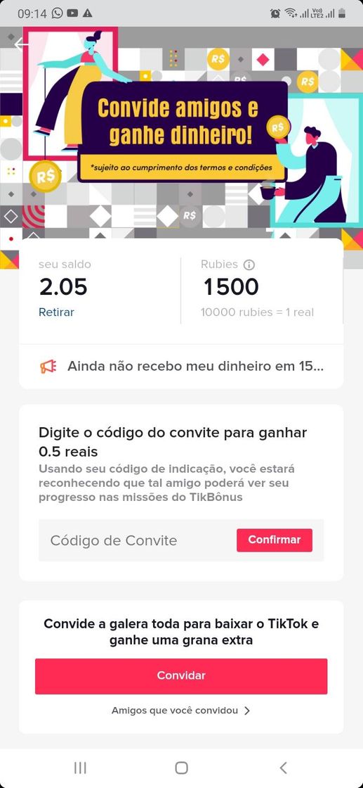 Fashion Estou no tiktok, usem meu código é ganhe até 2 reais: 265899