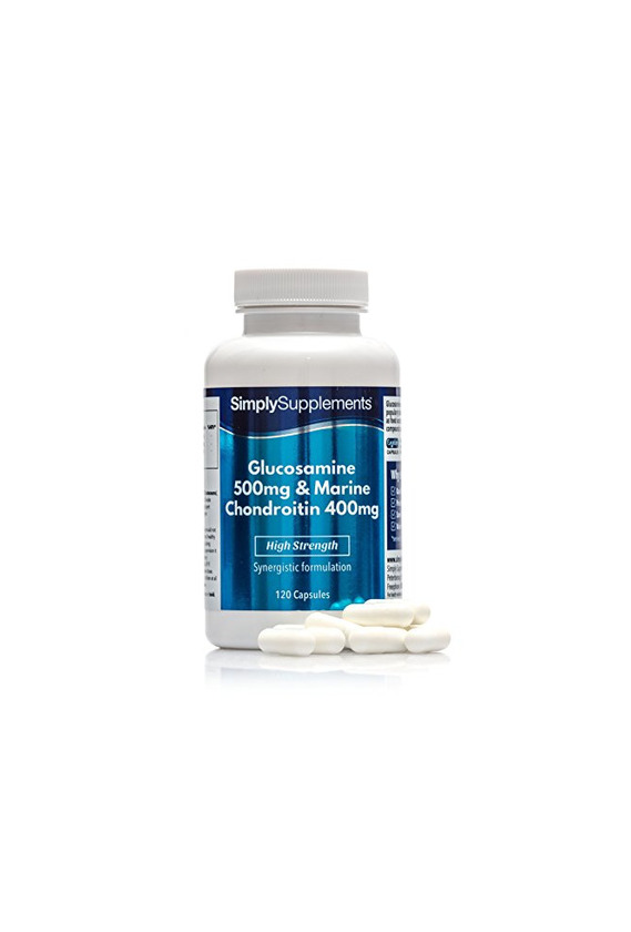 Producto Glucosamina 500mg y Condroitina 400mg