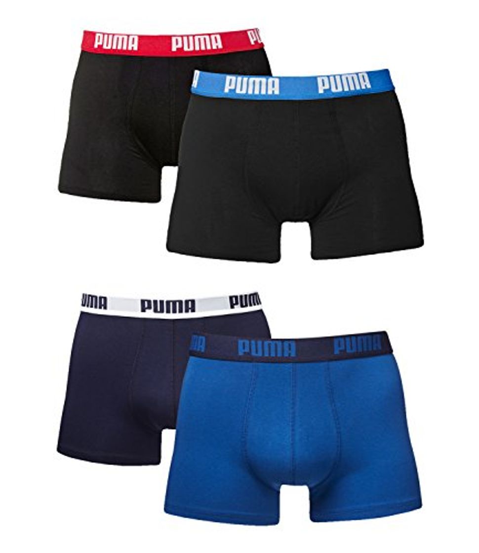 Products Calzoncillos Puma para hombre Boxer Basic, pack con 4 unidades en diferentes colores,