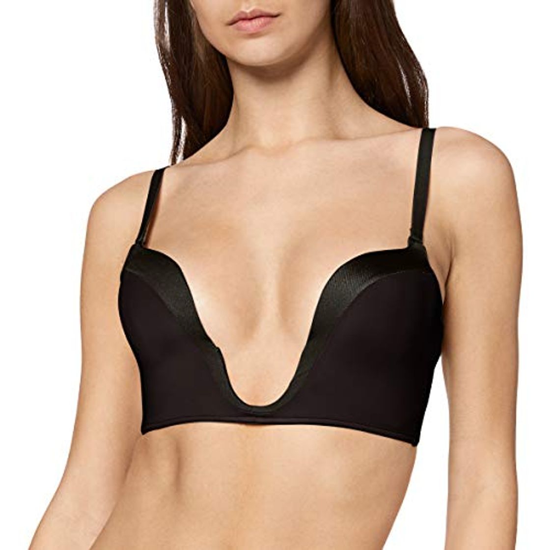 Producto Wonderbra Ultimate Plunge, Sujetador con Escote Para Mujer, Negro