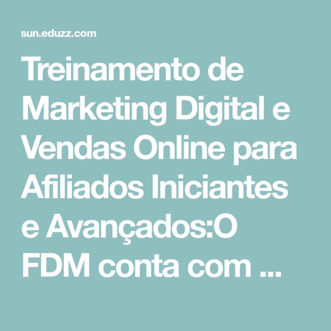 Moda Treinamento de Marketing Digital e Vendas Online 