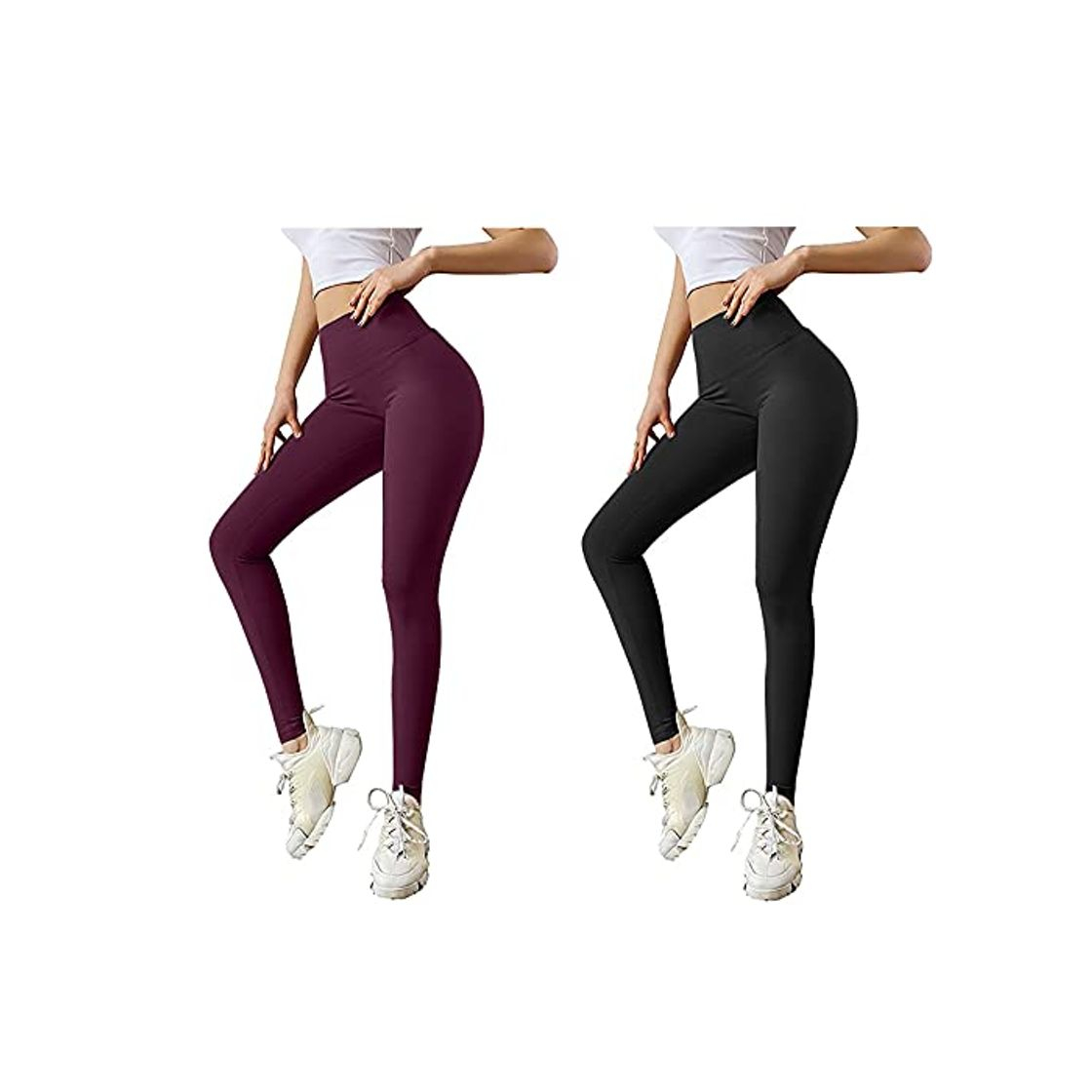 Fashion Rouped Pack 2 Push Up Leggings para Mujer