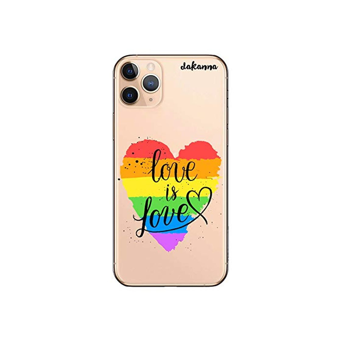 Social dakanna Funda Compatible con [iPhone 11 Pro MAX] de Silicona Flexible