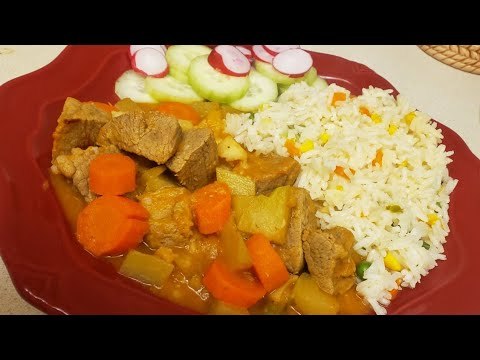 Moda Carne guisada estilo Salvadoreño! - YouTube