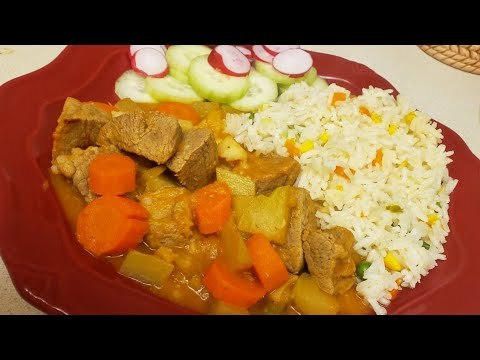 Carne guisada estilo Salvadoreño! - YouTube