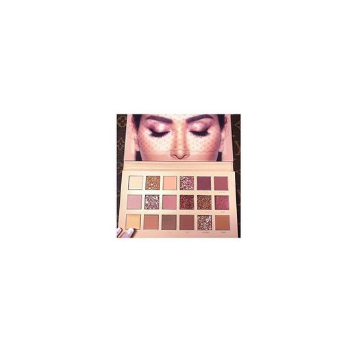 ZUYOKI Nueva paleta de sombras de ojos texturizadas HUDA BEAUTY Rose Gold