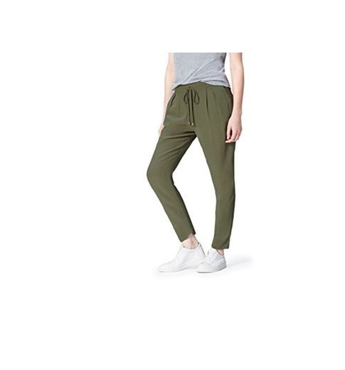 find. Jogger Pantalones para Mujer, Verde