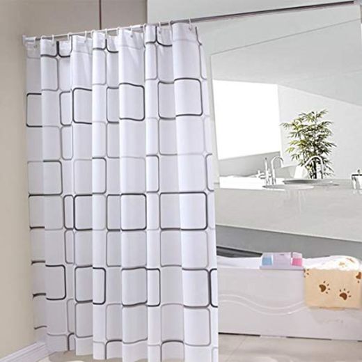 WEIXINHAI Cortina De Ducha Cortinas De Baño Impermeable - 200 X 200cm