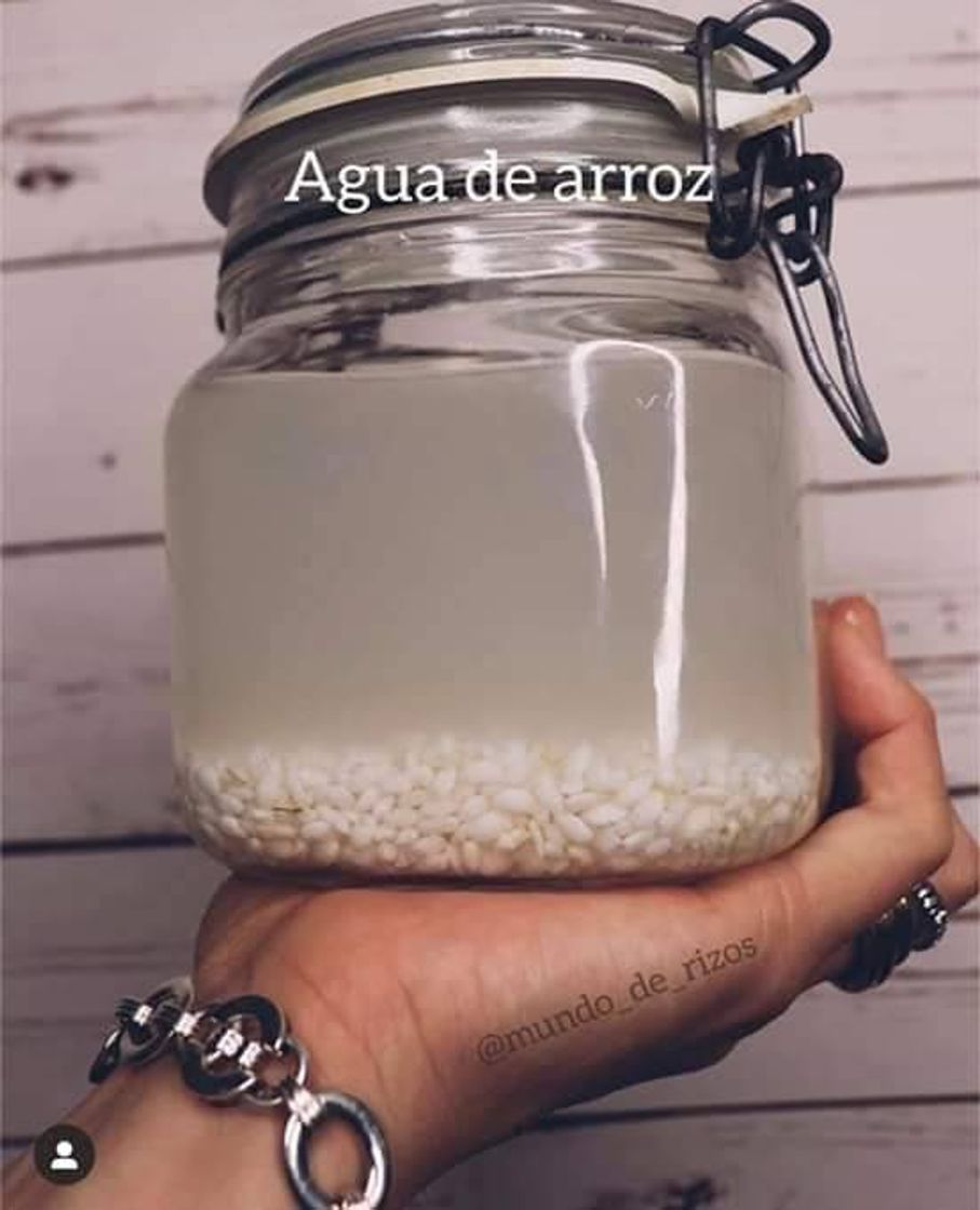 Moda Mascarilla o tónico de agua de arroz