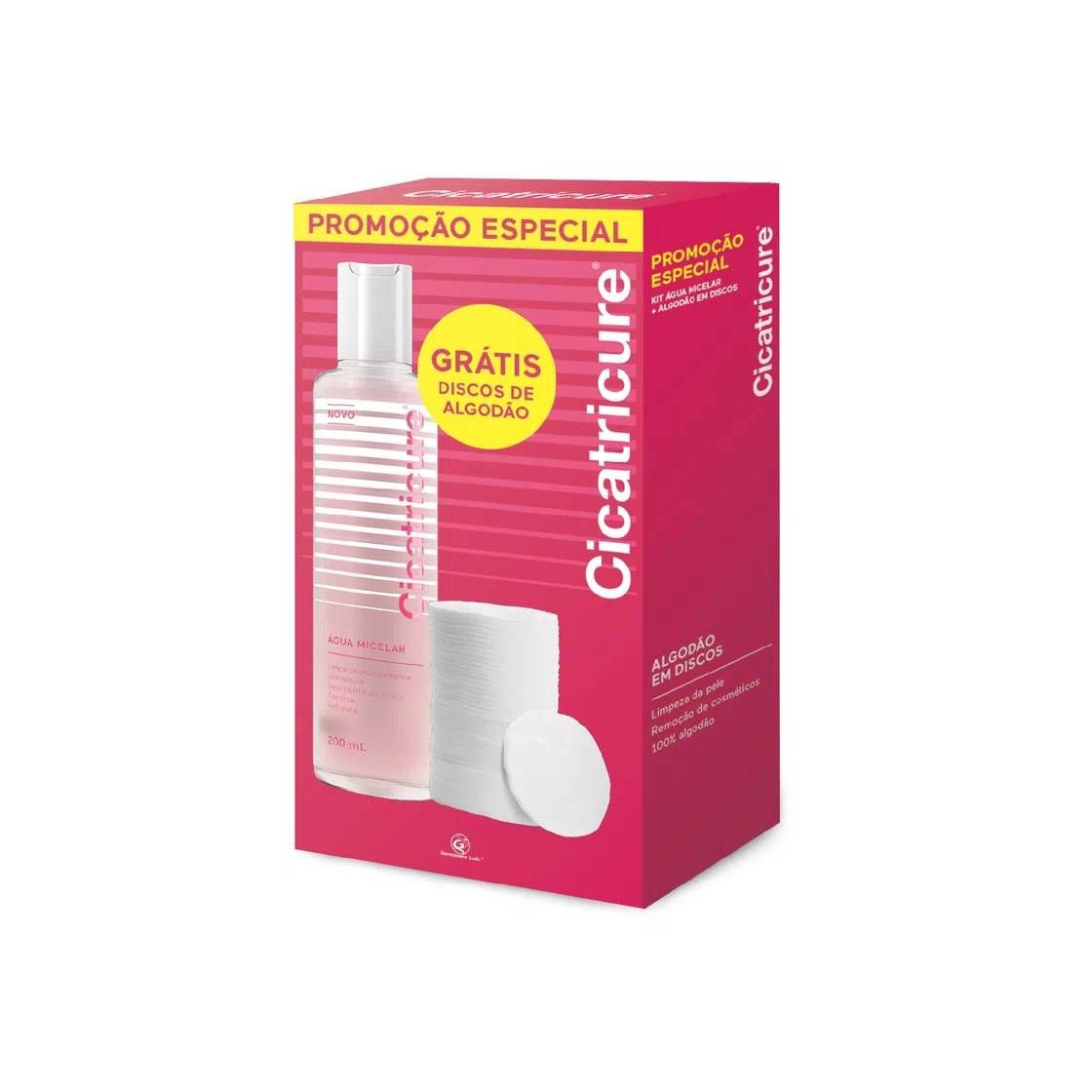 Product Cicatricure Água Micelar 200ml Grátis Algodão Em Disco

