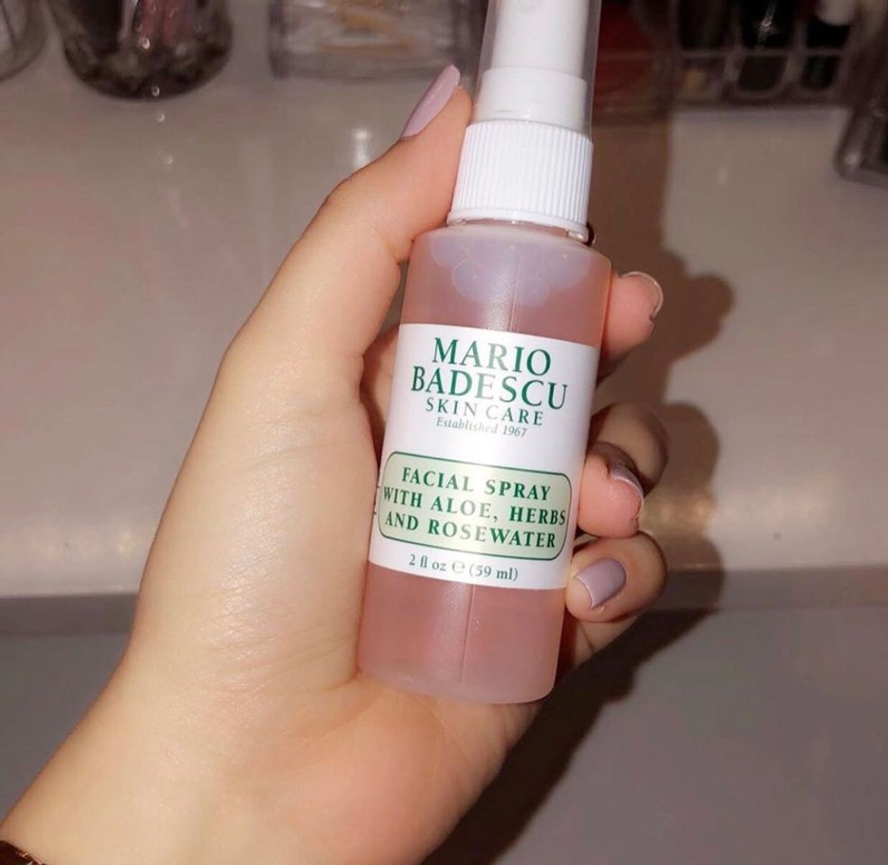 Social Mario Badescu Facial Spray with Aloe, Herbs & Rosewater