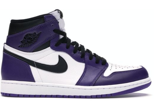 Jordan 1 Retro High Court Purple White - 555088-500