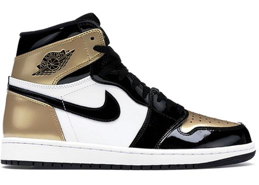 Jordan 1 Retro High NRG Patent Gold Toe - 861428-007