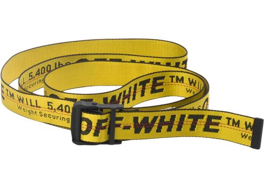 OFF-WHITE Industrial Belt (SS19) Yellow/Black - SS19