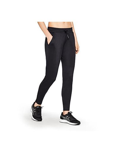 AURIQUE Pantalón Jogger Mujer, Negro