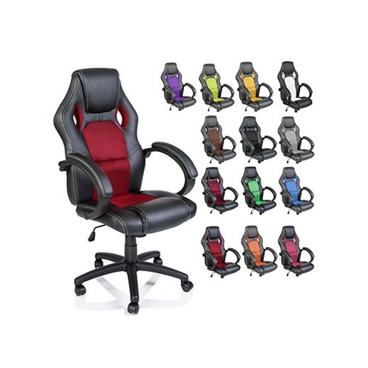 TRESKO Silla giratoria de oficina Sillón de escritorio Racing, silla Gaming ergonómica,