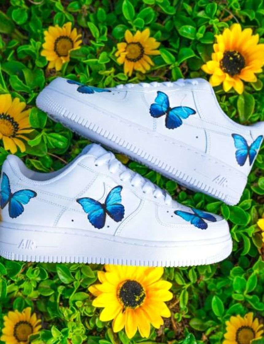 Moda  🦋 Blue Butterfly AF1 🦋