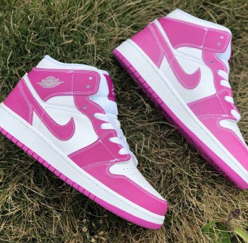 Moda Nike Air Jordan pink💕