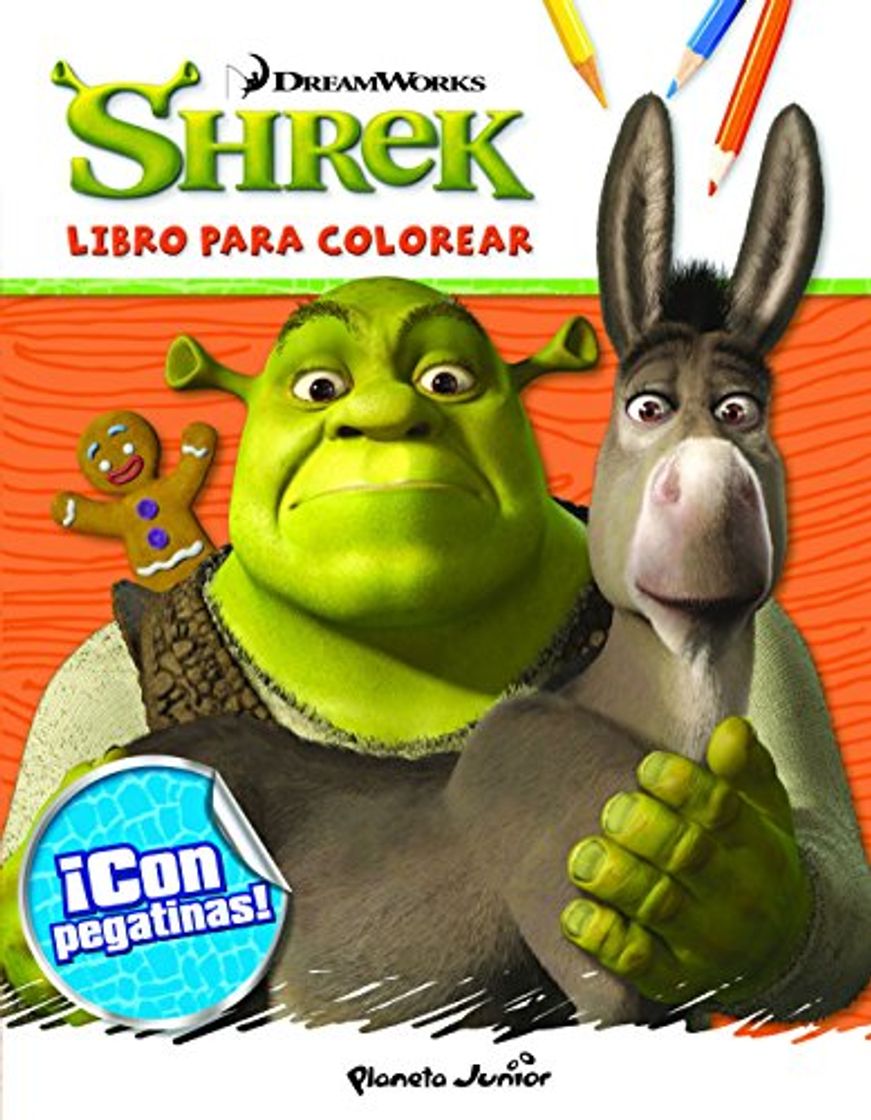 Book Shrek. Libro para colorear