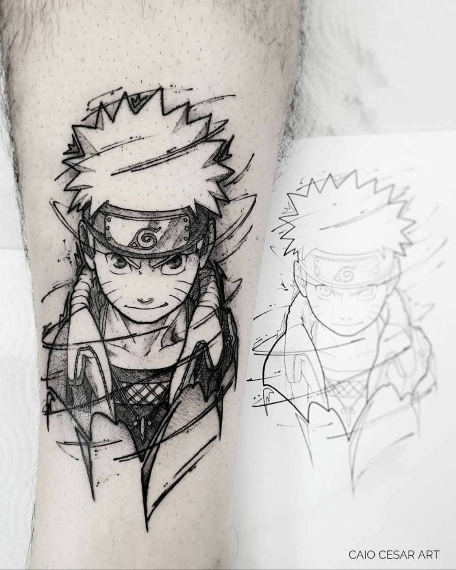 Moda Tatto - Naruto Uzumaki