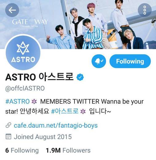 ASTRO 아스트로 (@offclASTRO) Twitter official de Astro!! 