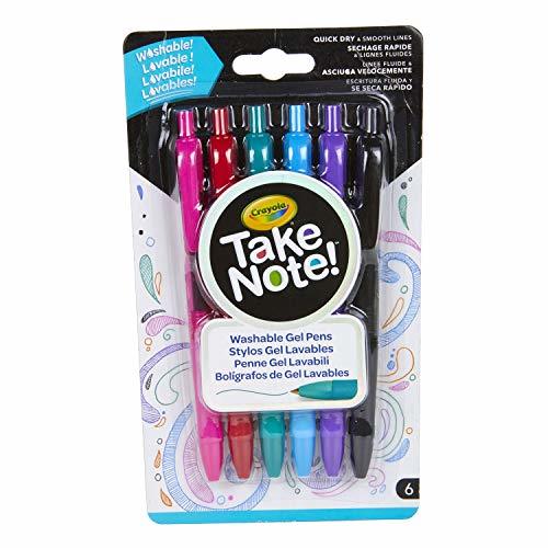 Producto Crayola 58-6505 bolígrafo de gel Negro, Azul, Verde, Rosa, Rojo, Violeta 6