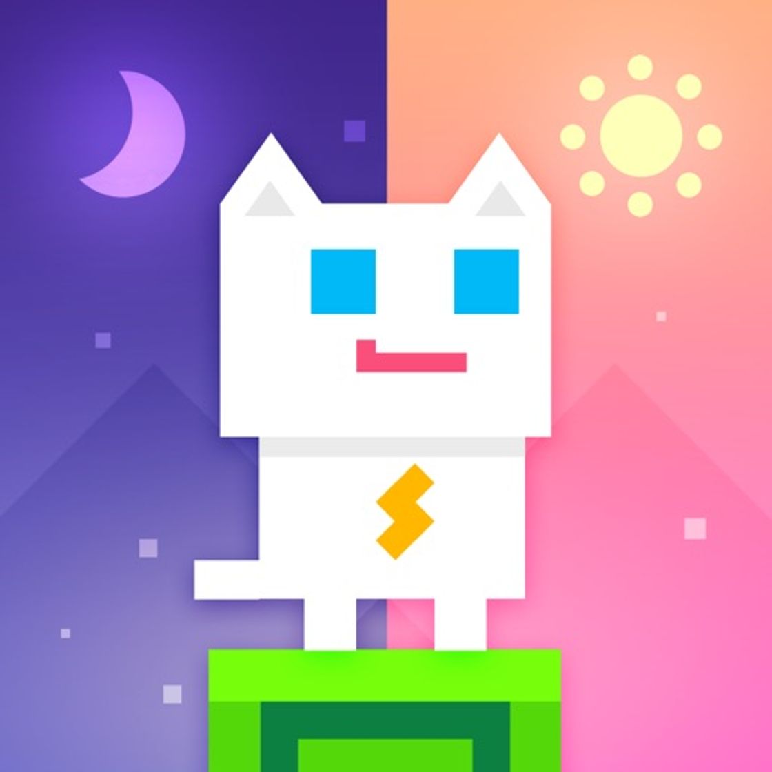 App Super Phantom Cat - Be a jumping bro.