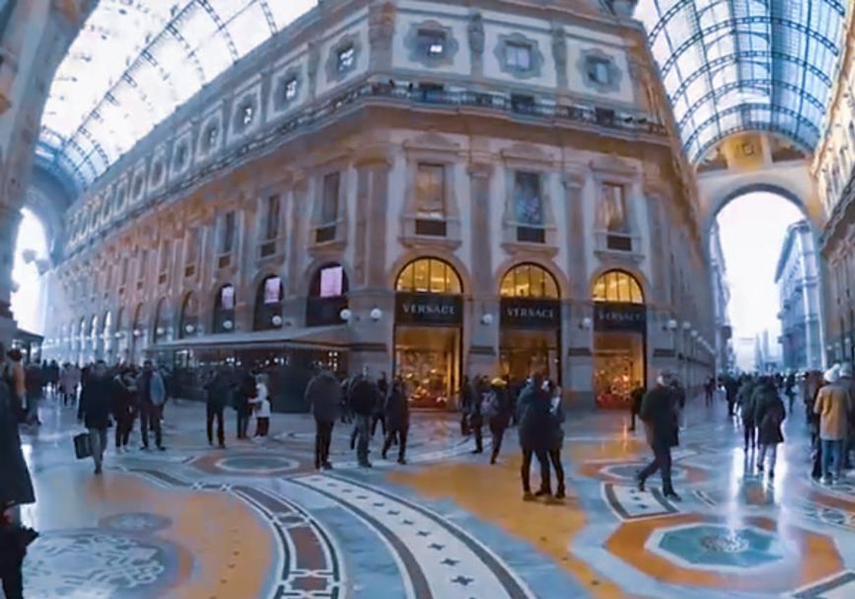 Lugar Galería Vittorio Emanuele II