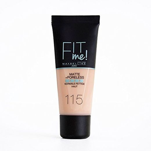 Crema Maybelline New York FitMe mate que elimina los poros