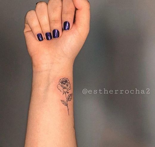 rose tattoo 🤩
