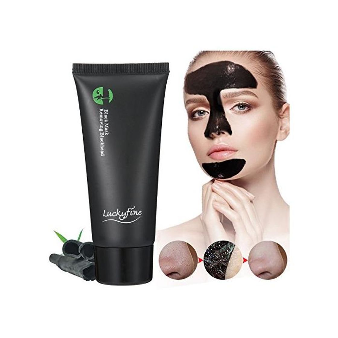 Beauty Mascarilla Exfoliante Facial con Carbon Activo