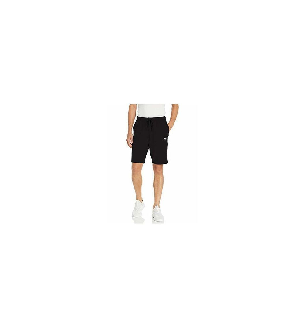 Social Desconocido Nike Club Short JSY Pantalones Cortos, Hombre, Negro
