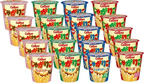 Producto Snacks populares japoneses JAGARIKO Potato Stick 20 paquetes Producido en Japon