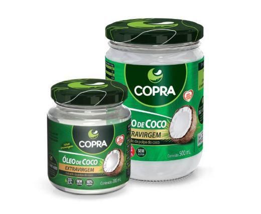 Óleo de coco extravirgem da Copra 