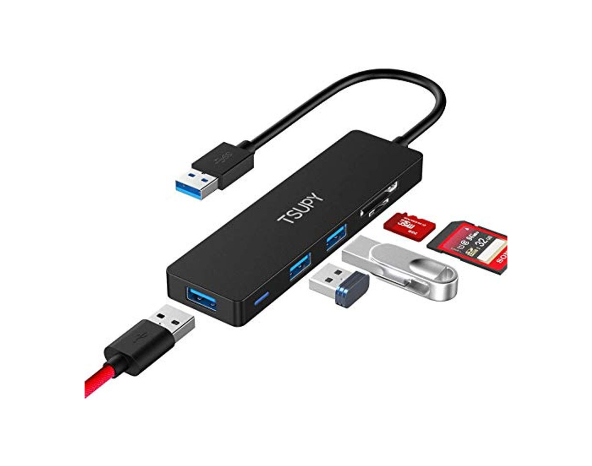 Product TSUPY HUB USB 3.0, Adaptador USB 3.0 con 3 Puertos USB 3.0