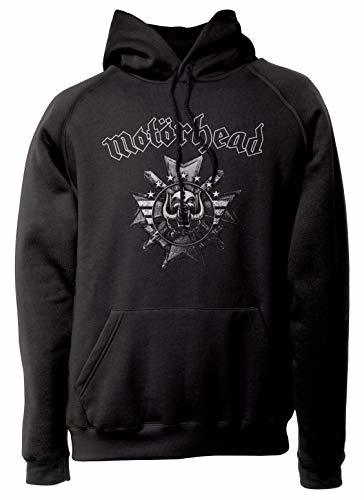 Productos LaMAGLIERIA Sudadera Unisex Motörhead - Cross Artwork - Sudadera con Capucha Heavy