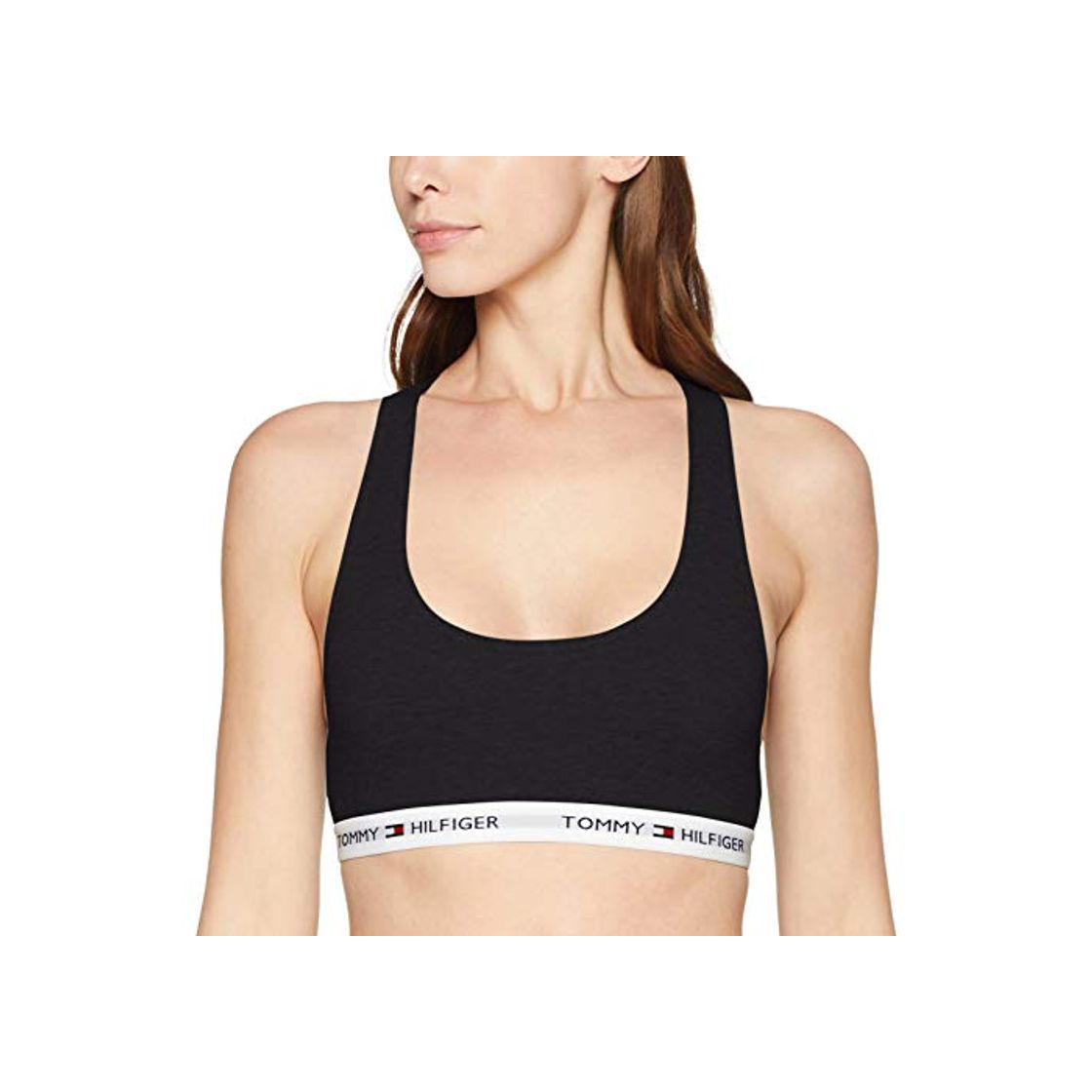 Producto Tommy Hilfiger Bralette Sujetador Deportivo, Negro