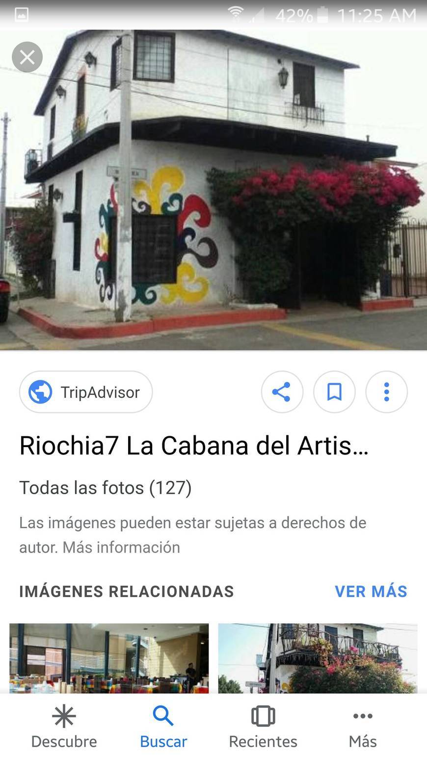 Restaurants Riochia7 La Cabaña del Artista