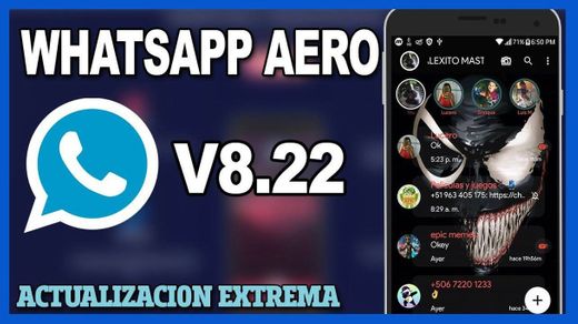 Instalar WhatsApp Aero v8.22 ACTUALIZADO MAYO 2020