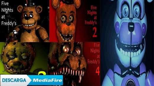 Descargar Todos los Five Night At Freddy Full Para Android 