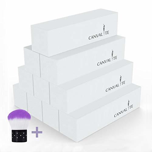 Product Canvalite - Bloque de uñas con cepillo de uñas