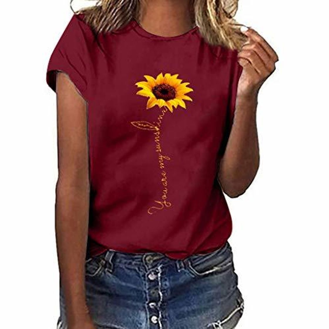 Producto Berimaterry Camisetas Mujer Manga sin Top Corto Verano Blusa Mujer Sport Tops