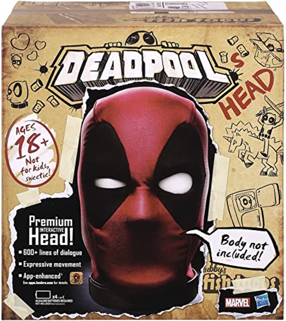 Moda Cabeza interactiva de Deadpol/ Hasbro Marvel 