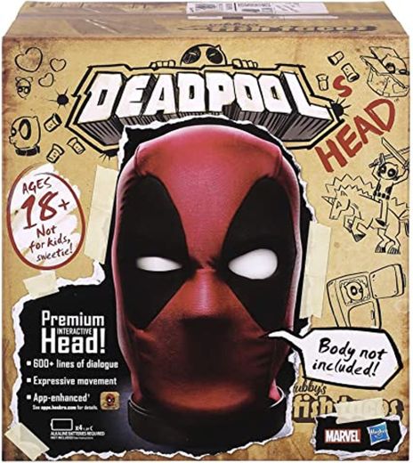 Cabeza interactiva de Deadpol/ Hasbro Marvel 