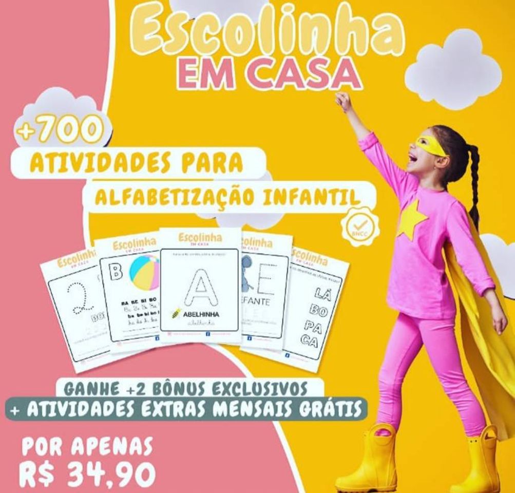 Moda Escolinha em Casa